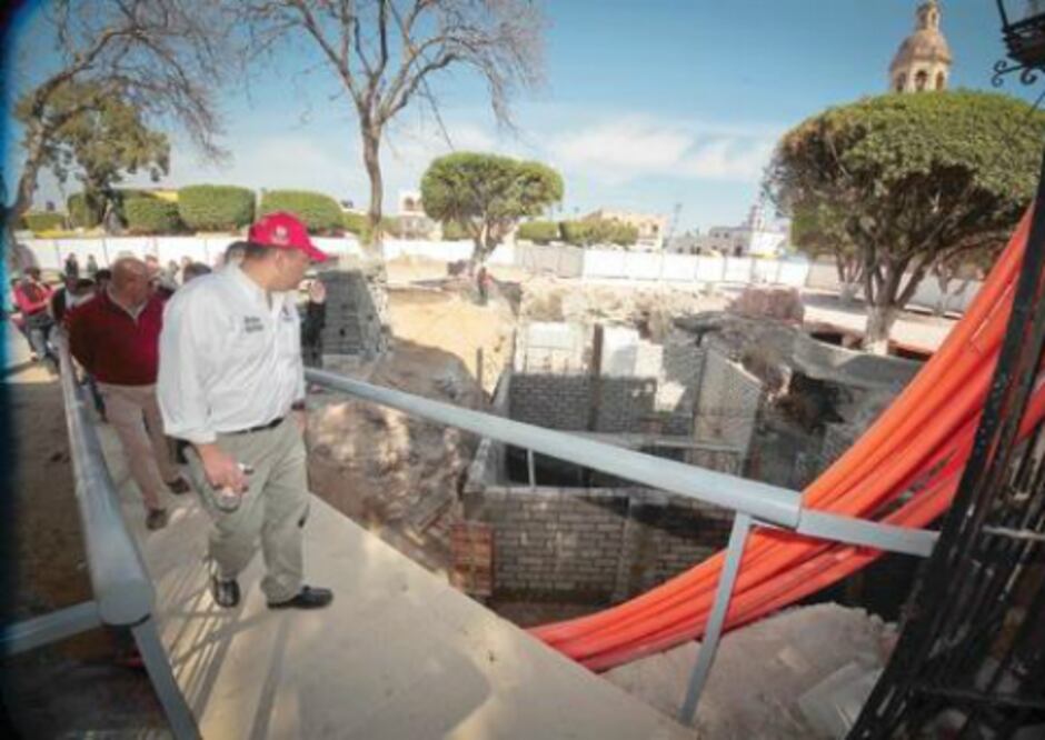 Al 80 % obras en la Cruz