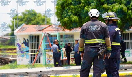 Muere trabajador tras colapso de muro en obra contigua a jardín de niños en La Loma