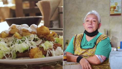 Lánzate por unas enchiladas queretanas al mercado Guadalupano de Tequisquiapan