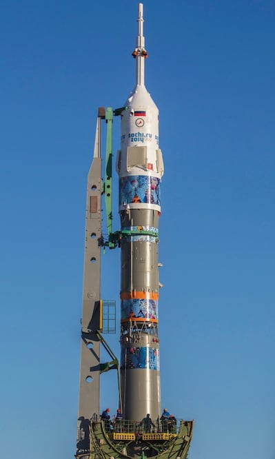 Llama olímpica al espacio