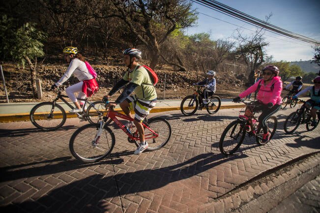 En dos llantas reciben el equinoccio de la primavera