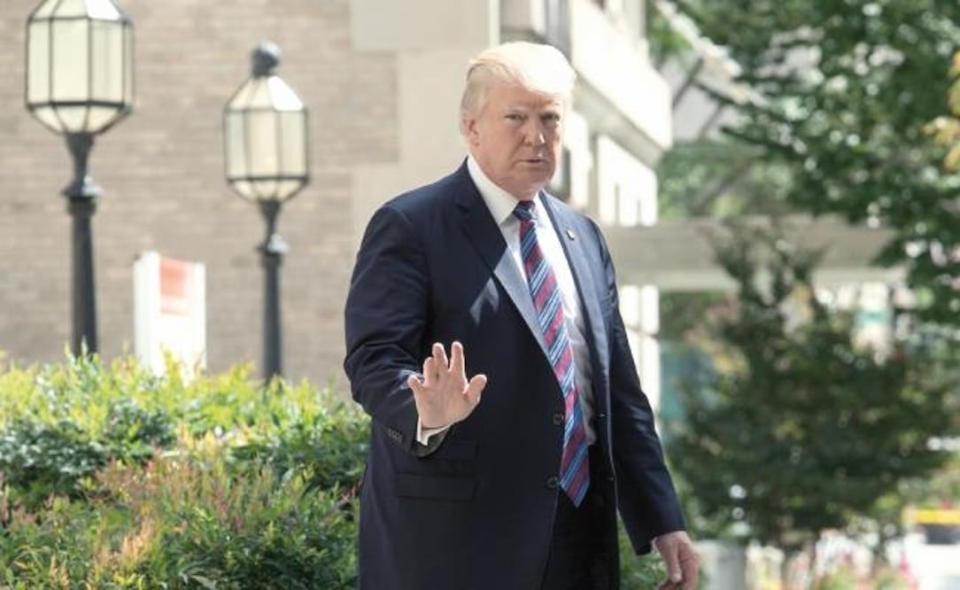 El presidente Donald Trump había dicho anteriormente: “Amamos a los dreamers ”, pero mantenía en vilo el futuro del programa DACA. (NICHOLAS KAMM. AFP)