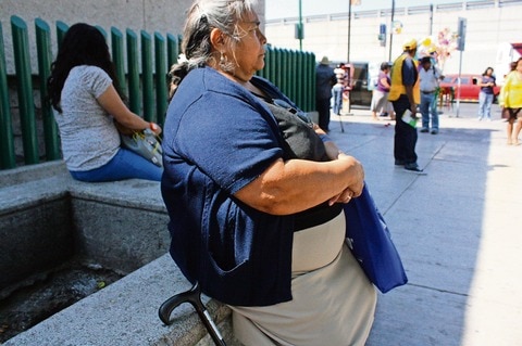 Creció 10% la obesidad en ancianos
