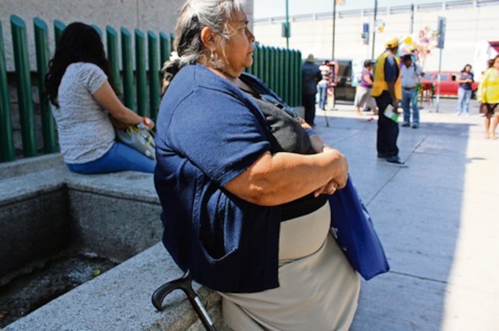 Creció 10% la obesidad en ancianos