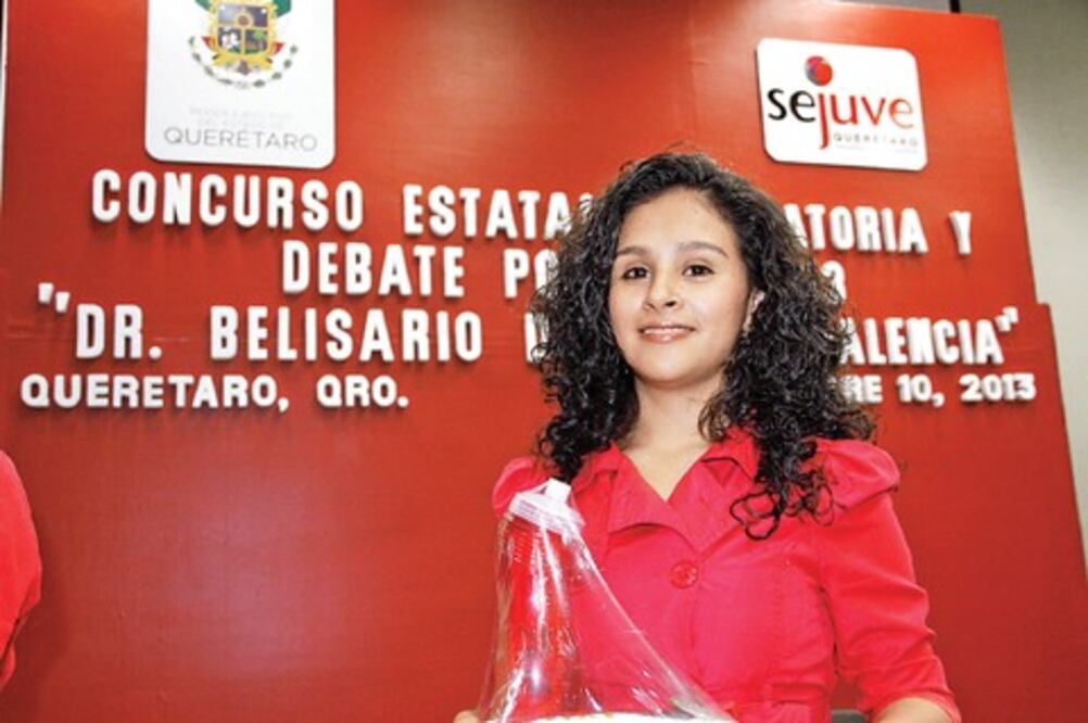 Ganadora de Oratoria viajará a Chiapas