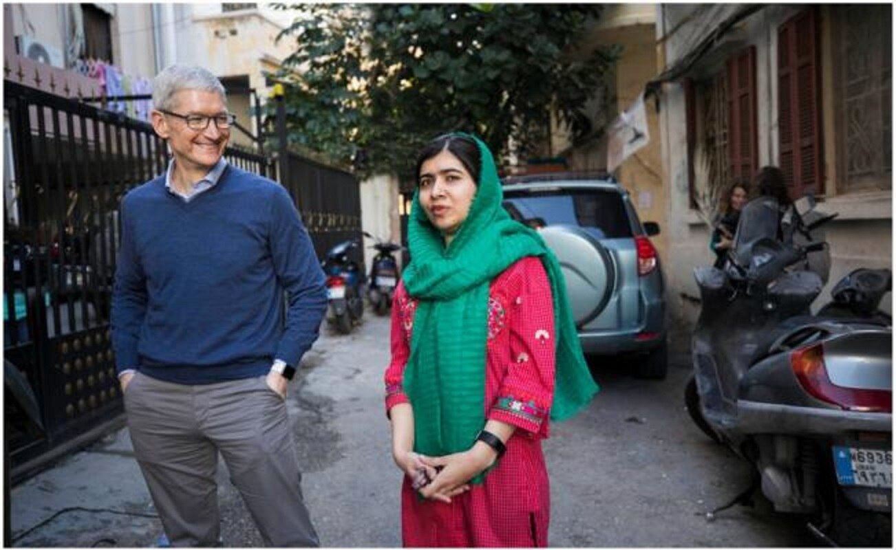 Tim Cook se unirá al Consejo de liderazgo de Malala Fund