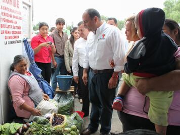 Visita Loyola Vera mercados
