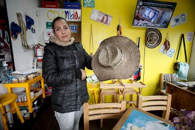 Colombianos atraídos a la capital por su tranquilidad