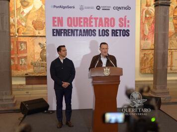 Mauricio Kuri y Felifer Macías anuncian plan integral de apoyos y reconstrucción tras lluvias en Querétaro