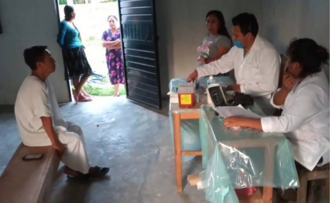 IMSS atiende covid-19 en la Selva lacandona