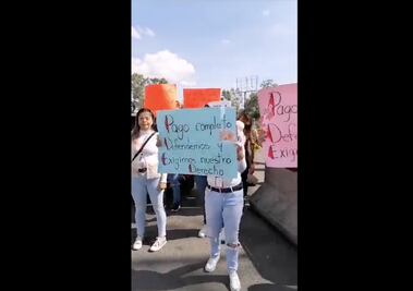 Llegan manifestantes a la carretera 57; toman parcialmente la caseta de Tepotzotlán