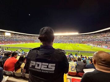 Garantizan seguridad en el Estadio Corregidora