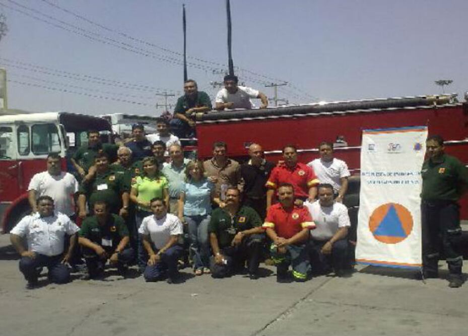 Listos para recibir capacitación. 