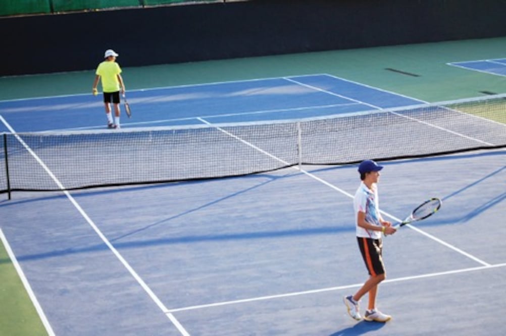 Todo listo para torneo de tenis