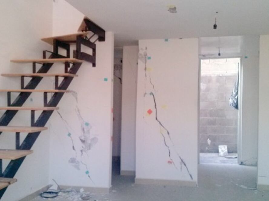 En riesgo viviendas de Lomas  San Ángel  