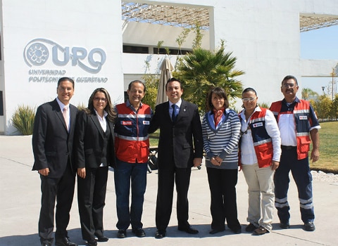 Firman convenio Cruz Roja y UPQ