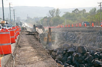 25% en paso a desnivel Balvanera
