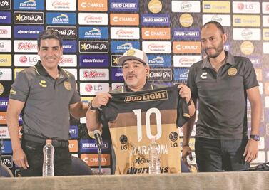Dorados me hizo revivir: Maradona