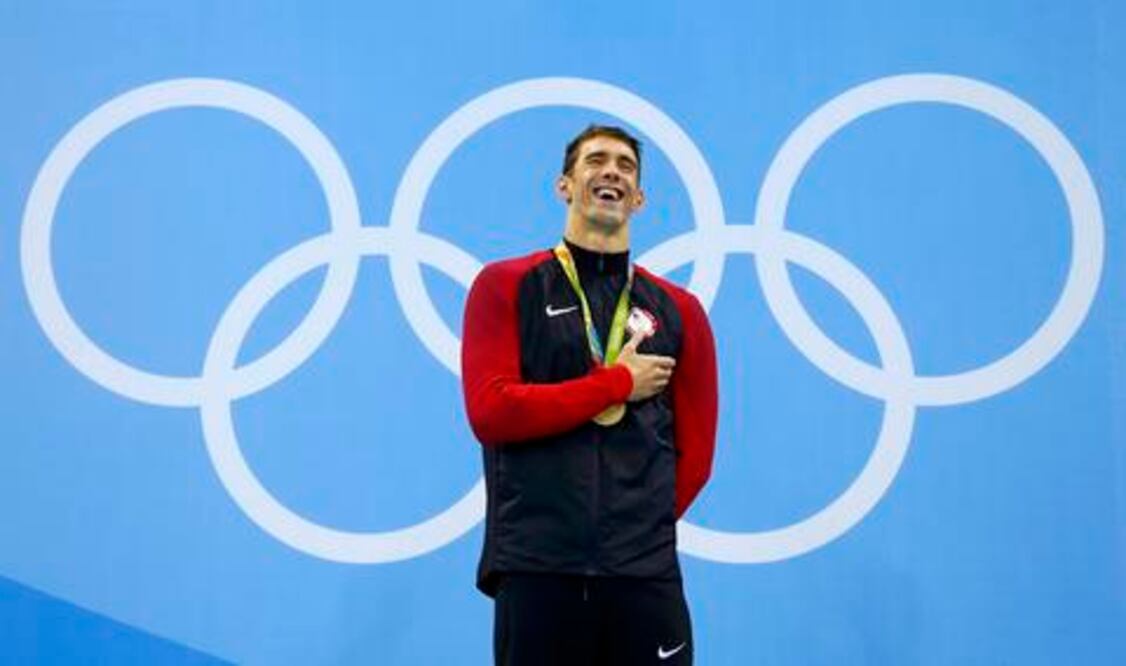 Phelps, otra vez llega a la gloria
