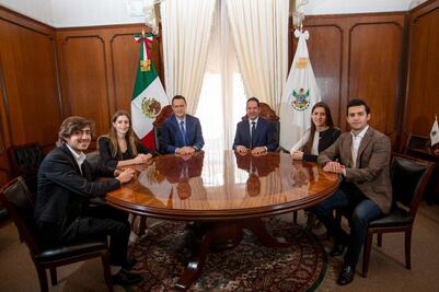 "Pancho Domínguez deja la vara muy alta", dice el gobernador electo Mauricio Kuri 