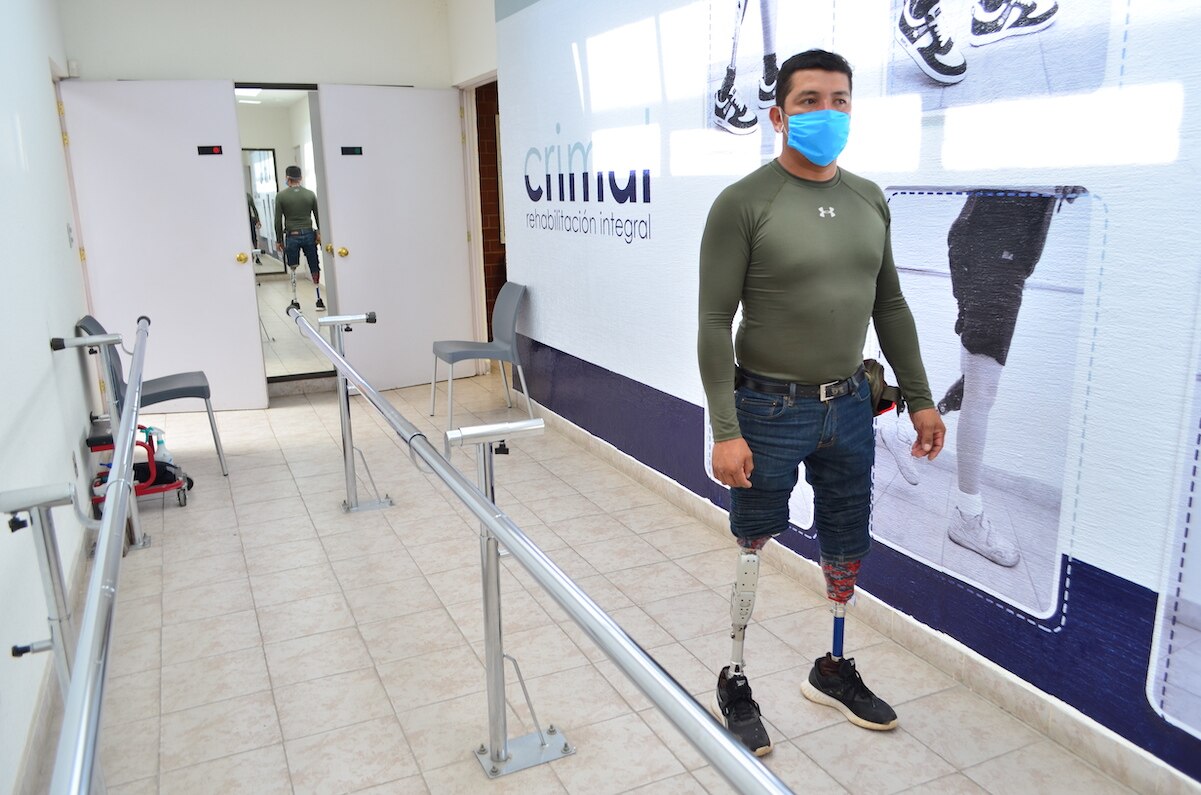 "La idea es no quedarte tirado sino levantarte"