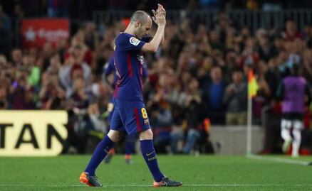 Andrés Iniesta jugó su último Clásico Español
