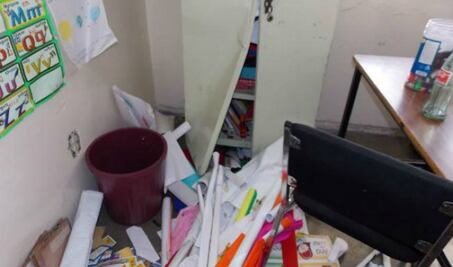 Suman $140 mil, daños a escuela vandalizada 