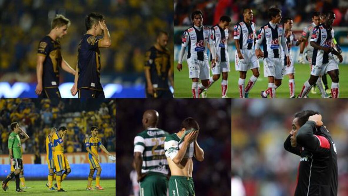 Los 'fracasos' en la Liga MX