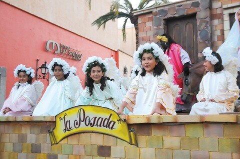 Llega la caravana de las posadas al centro