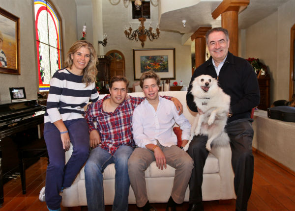 Marcela Torres...amor por su familia