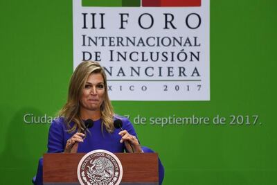 Reina Máxima de Holanda, defensora de la inclusión