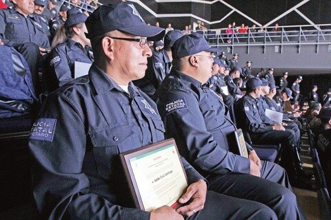 Reconocen a policías de la SSC