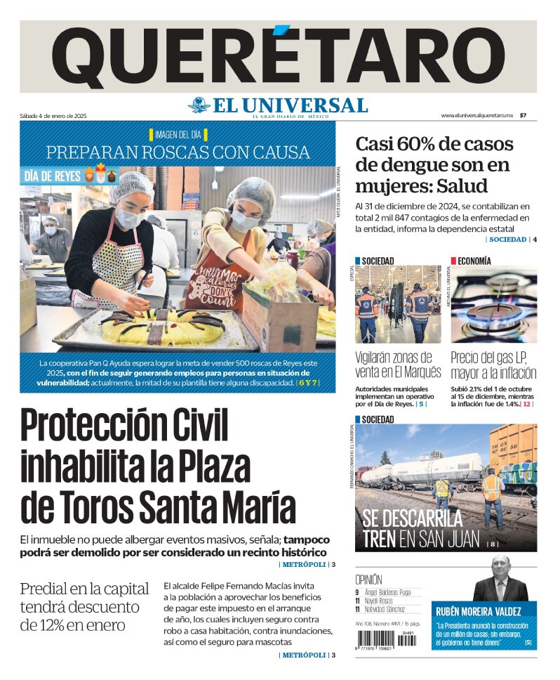 Portada 04 de enero de 2025
