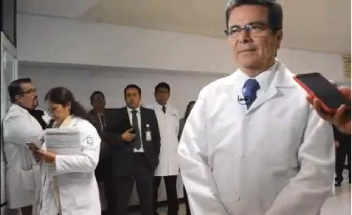 Foto: video de la entrevista con el titular de la Dirección de Prestaciones Médicas del IMSS, Víctor Hugo Borja