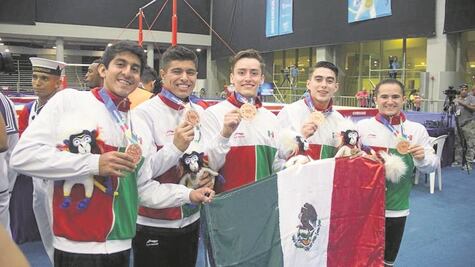 Bronce local en gimnasia