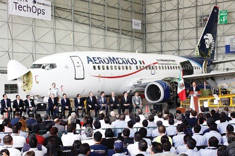 EPN y Calzada inauguran MRO