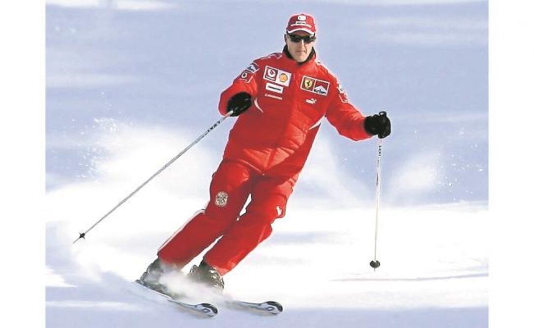 Schumacher era aficionado al esquí; un golpe en la cabeza lo noqueó (FOTO: ARCHIVO EL UNIVERSAL)
