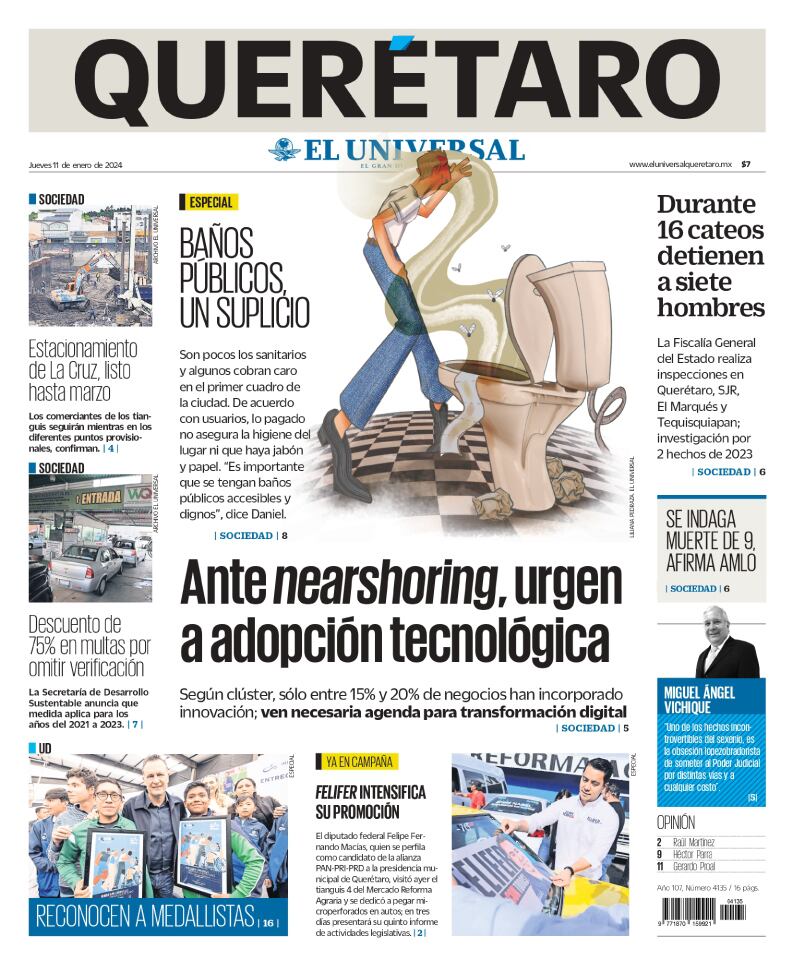 Portada 11 de enero de 2024