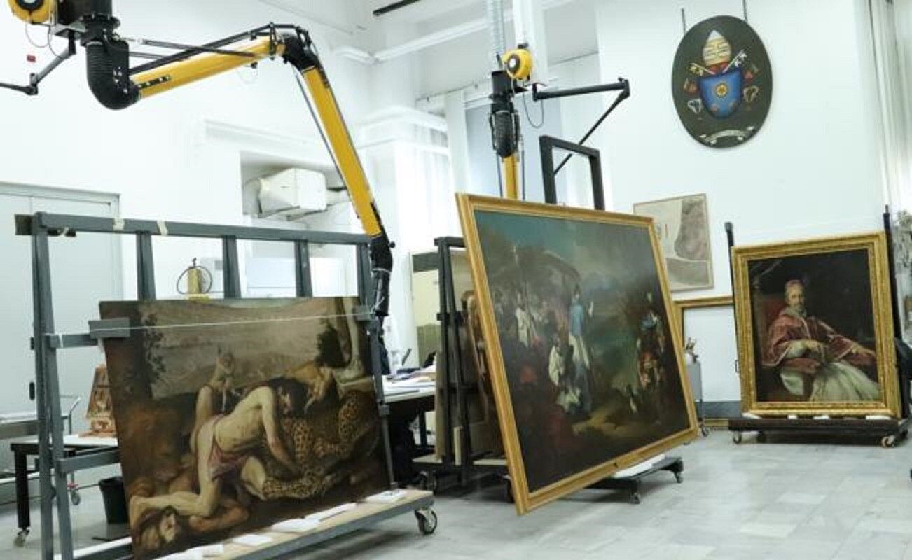 Más de cien tesoros de El Vaticano serán expuestos en el Antiguo Colegio de San Ildefonso. Foto: Notimex