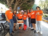 MC parte rosca para acercarse a la ciudadanía