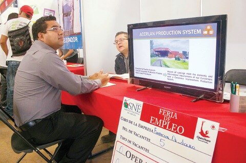 Suben fuentes de empleo en el estado