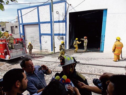 Detectan pocas medidas de seguridad en bodega