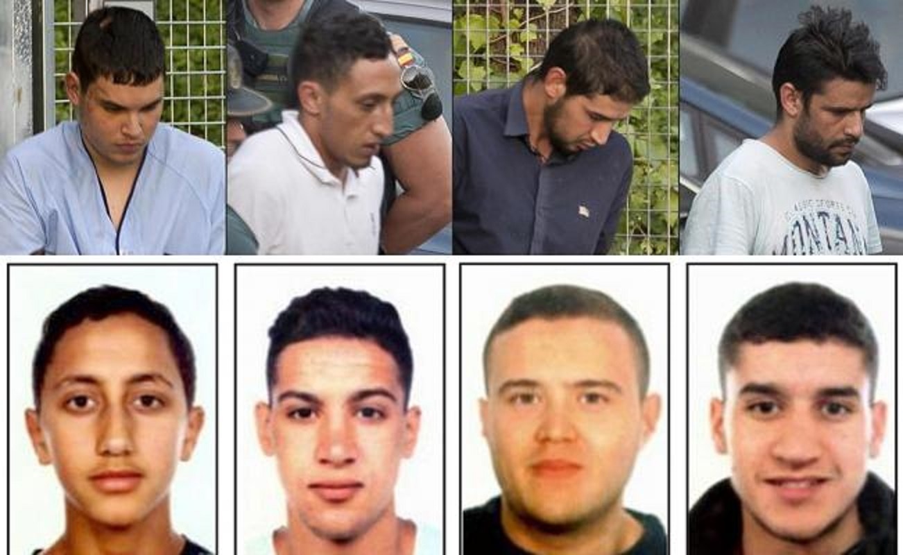 Los 12 sospechosos de los atentados en España
