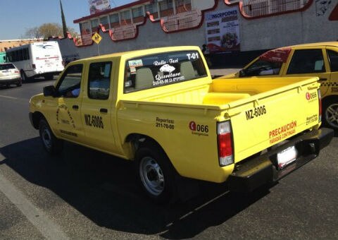 Retiran concesiones de taxi mixto