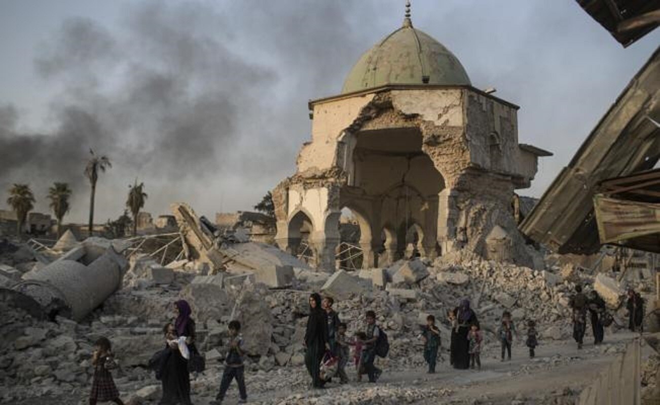 Reconstruirán histórica mezquita destruida por yihaditas
