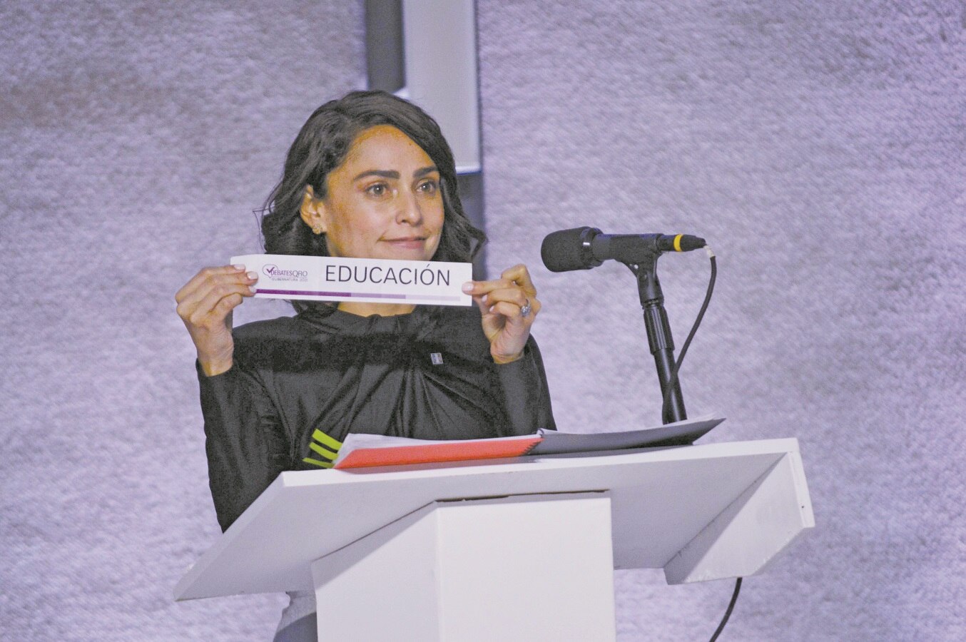 “Morena no tiene lugar en Querétaro", afirma candidata del PRI
