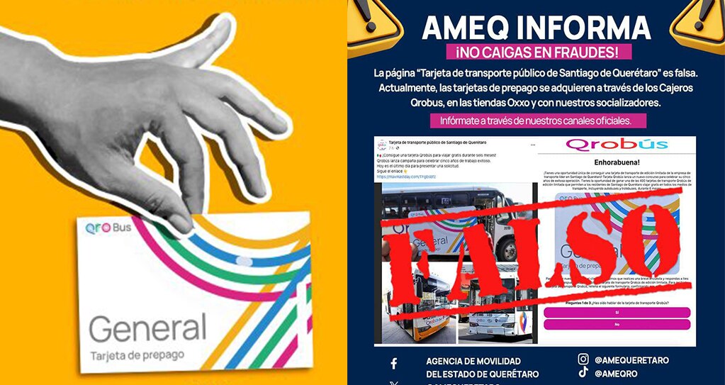 Foto: Facebook Agencia de Movilidad del Estado de Querétaro