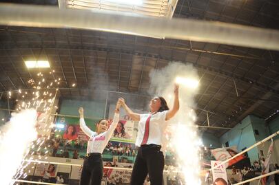 María Alemán y Abigail Arredondo, candidatas del PRI, llaman a votar por el cambio 