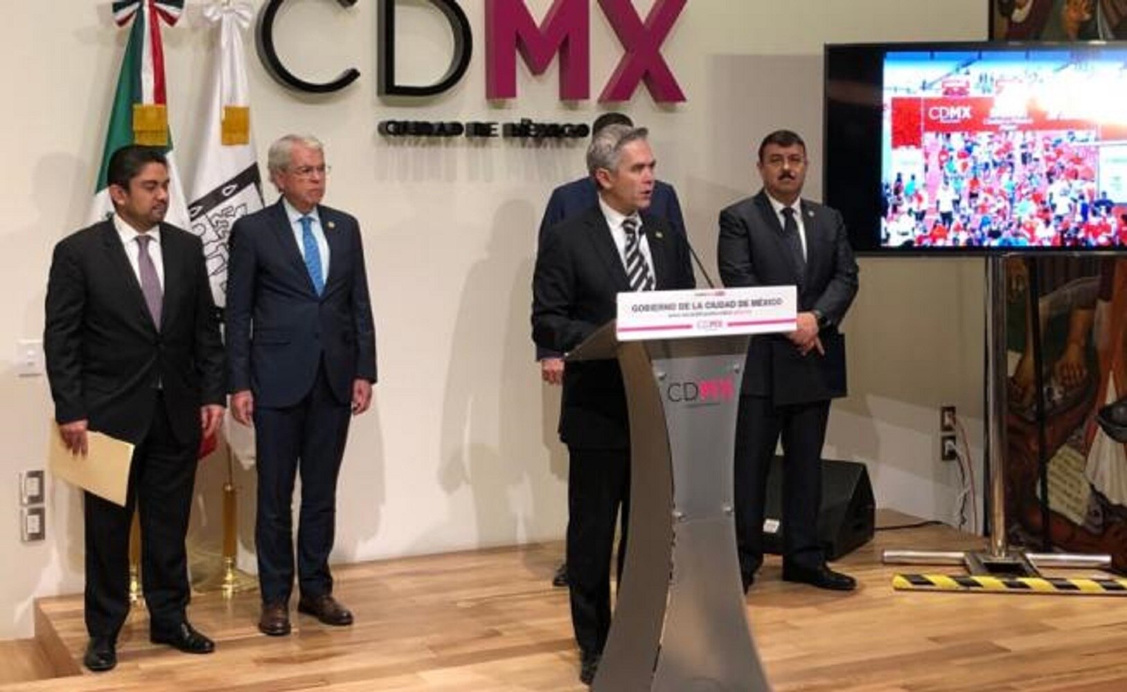 La información se dio a conocer durante la conferencia de prensa matutina del Jefe de Gobierno Miguel Ángel Mancera. Foto: Twitter @hiramalmeidae