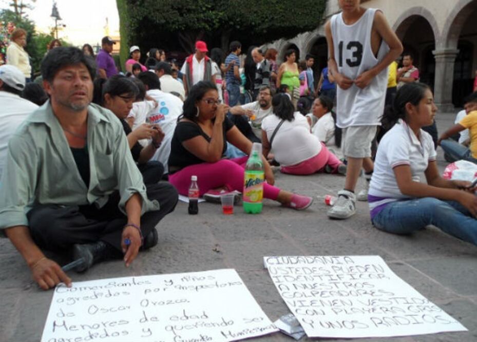 Embarazada denuncia agresión de inspector